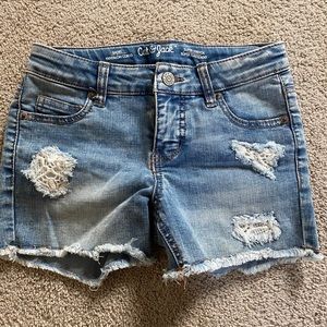 Blue Jean Shorts
